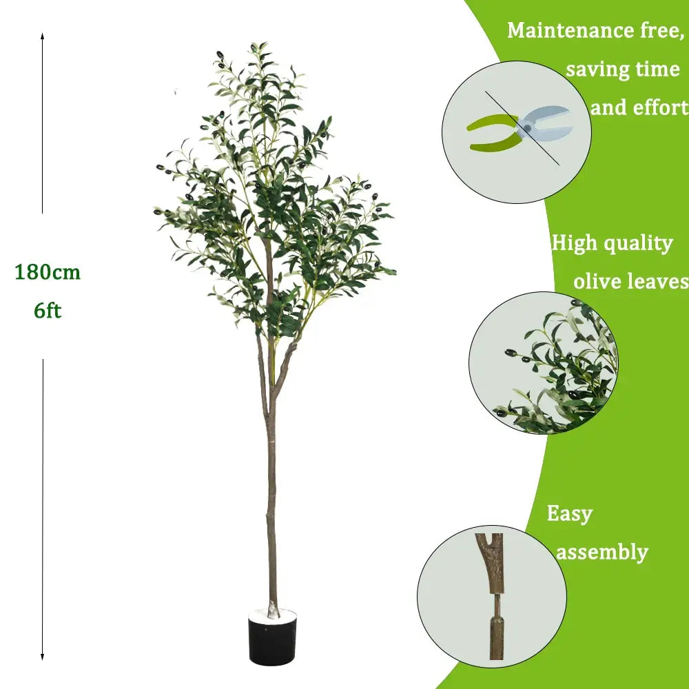 Artificial Areca Palm Tree in White Pot Large Fake Palm Tree Tropical Plant Palm Tree Artificial in White Pot