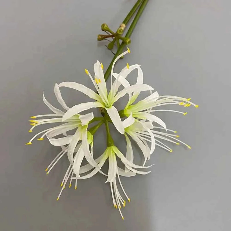 60cm Artificial Higanbana Flower Branch Handmade by DSERS
