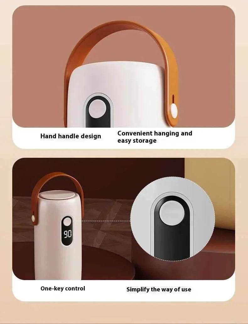 Portable Clothes Dryer Compact Electric Drying Machine for Home Foldable Clothes Dryer Convenient clothing drying in dormitories Portable Clothes Dryer by DSERS