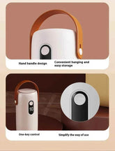 Portable Clothes Dryer Compact Electric Drying Machine for Home Foldable Clothes Dryer Convenient clothing drying in dormitories - GiFTiFY