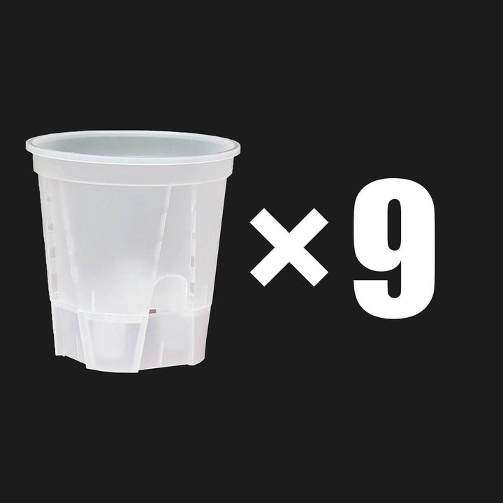 Premium Clear Desktop Resin Flower Pot, Transparent Nurturing Your Green Plants - Suitable for Placing Orchids - GiFTiFY