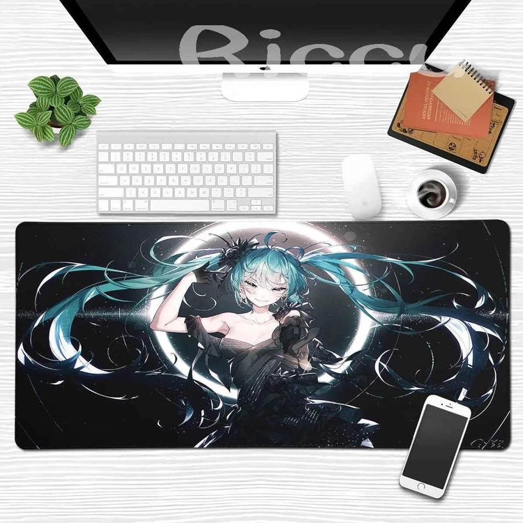 Large Gaming Mouse Pad Hatsune M-miku Mousepad PC Gamer Desk Mat Office Decoration Mouse Mat E-Sports Playmat Game Accessories - GiFTiFY