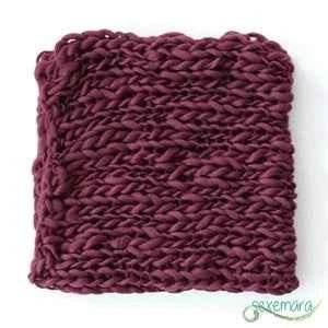 Wool Crochet Newborn Baby Girls Boys Blanket Newborn Photography Props,Crochet Knit Blanket Basket Background Filler 55*55cm - GiFTiFY