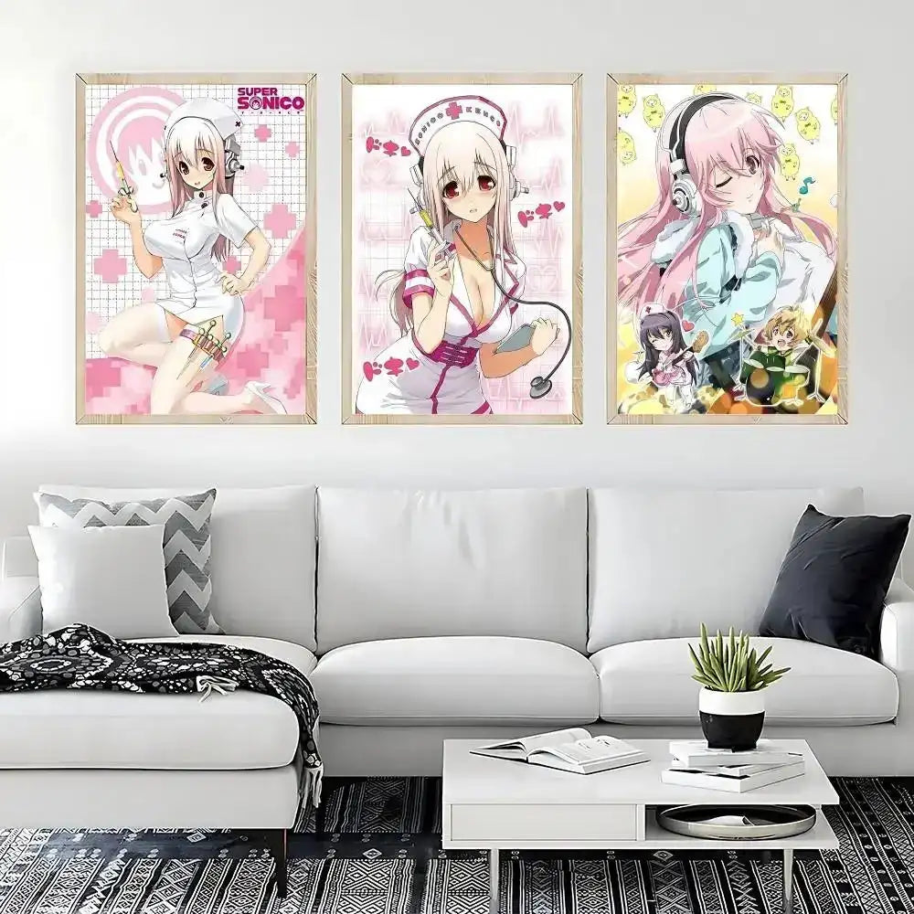 S-Super S-Sonico Poster Poosters by DSERS