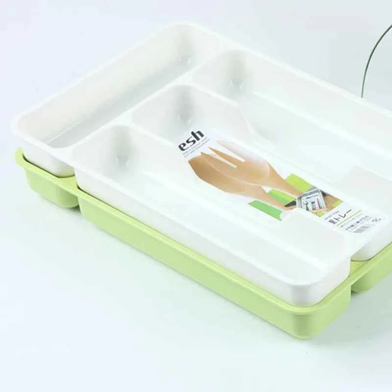 Kitchen Drawer Cutlery Organizer Tray For Spoons Forks And Knives