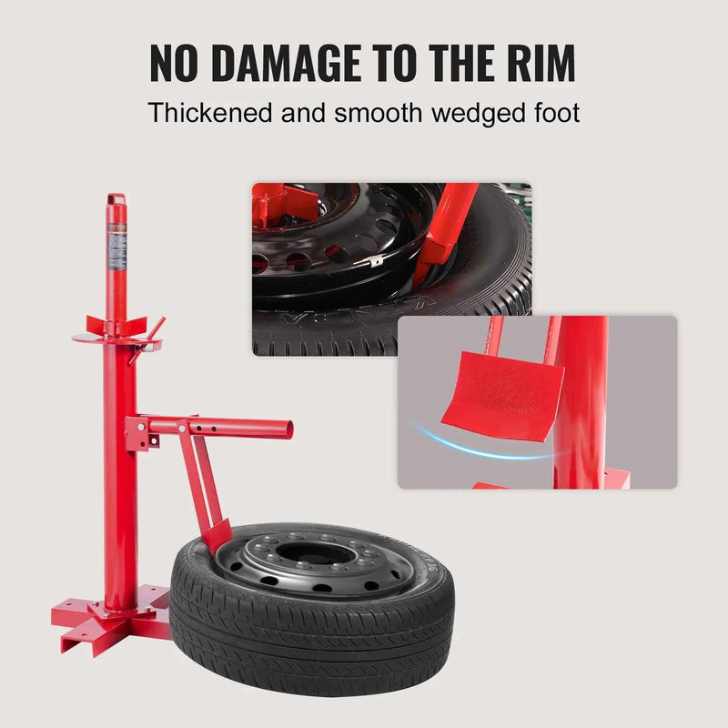 SucceBuy Portable Manual Tire Changer Bead Breaker Tool Portable Hand Bead Breaker Mounting Tool for Car Truck Motorcycle Garage
