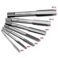 M3-M12 8/6 PCS Metric Hand Tap Set HSS Right-handed Tapping Drill Thread Punching Wrench Hand Tools Male to Make Thread in Steel GiFTiFY