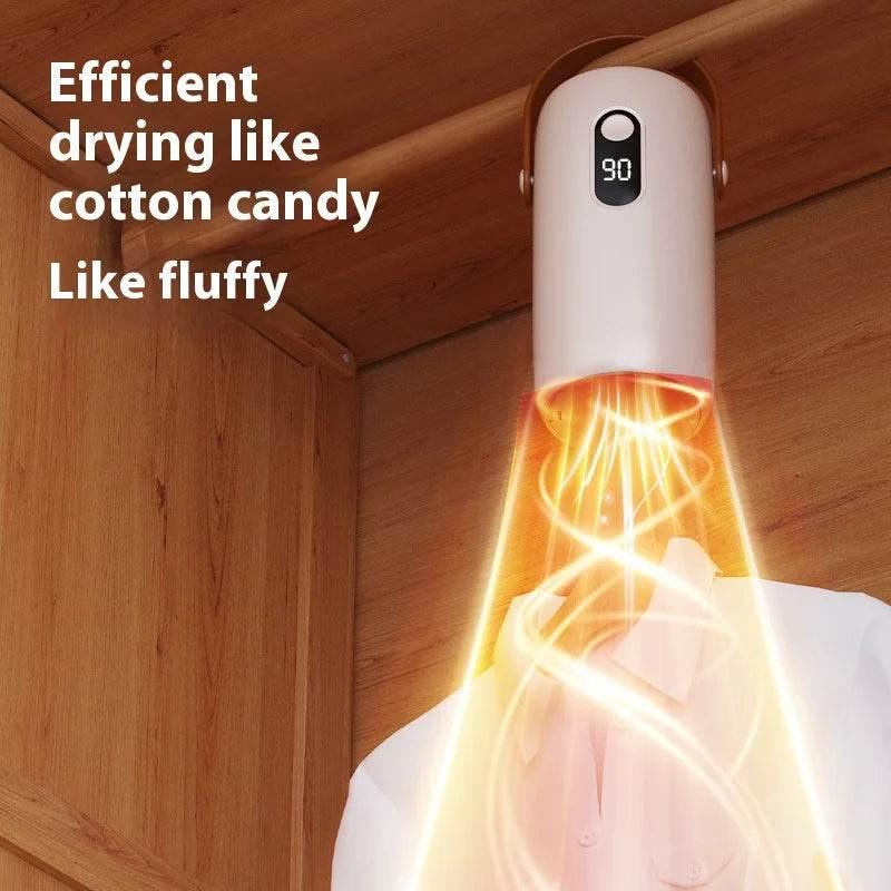 Portable Clothes Dryer Compact Electric Drying Machine for Home Foldable Clothes Dryer Convenient clothing drying in dormitories Portable Clothes Dryer by DSERS