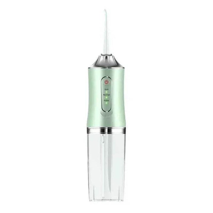 1 PCS Portable Water Floss USB Rechargeable Oral Irrigator 220ML Electric Tooth Cleaning Device 3 Modes Waterproof Irrigator - GiFTiFY