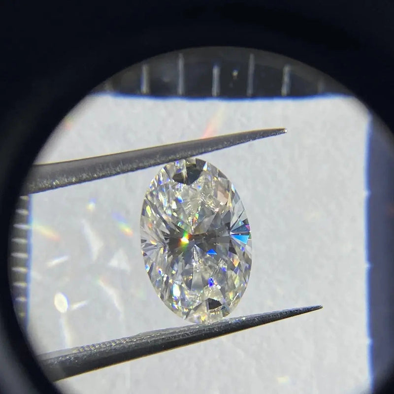 0.3-10ct Rare Oval Cut Moissanite Loose Stone Moissanite Diamond by DSERS