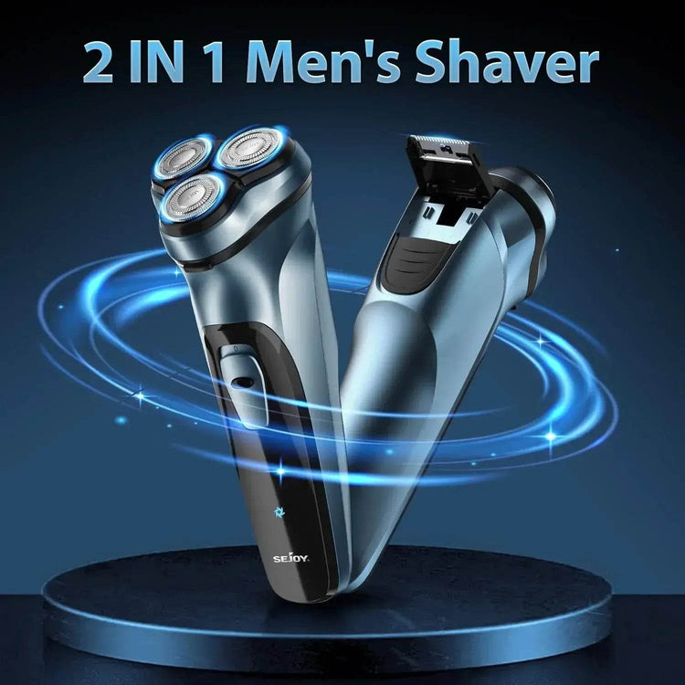 Sejoy Electric Razor for Men Rechargeable Electric Razor Shaving Machines Mens Electric Shavers, - GiFTiFY