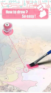 DIY Digital Oil Painting Cat Flower Paint By Numbers Animal Kitten Handpainted Acrylic Paint On Canvas Home Bedroom Wall Artwork - GiFTiFY