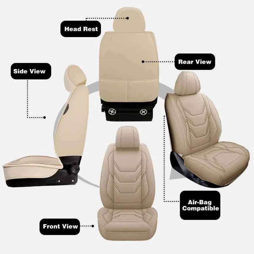 Full Set Car Seat Covers 5-Seats Rear & Front Auto Seat Cover Protection For Lexus by GiFiFY