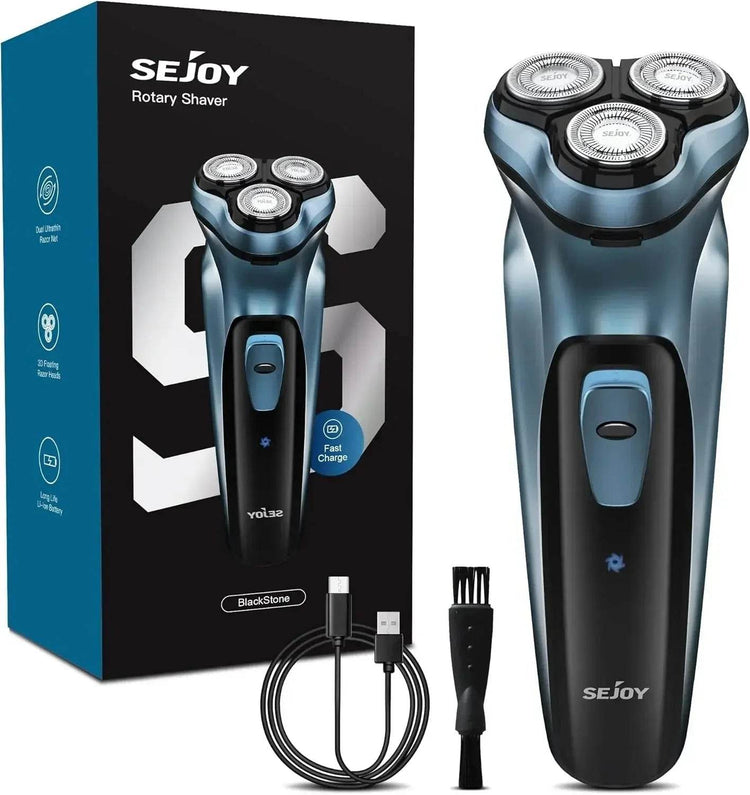Sejoy Electric Razor for Men Rechargeable Electric Razor Shaving Machines Mens Electric Shavers, - GiFTiFY