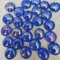 100g Colorful Glass Mosaic Tiles for DIY Crafts, Multi-Size