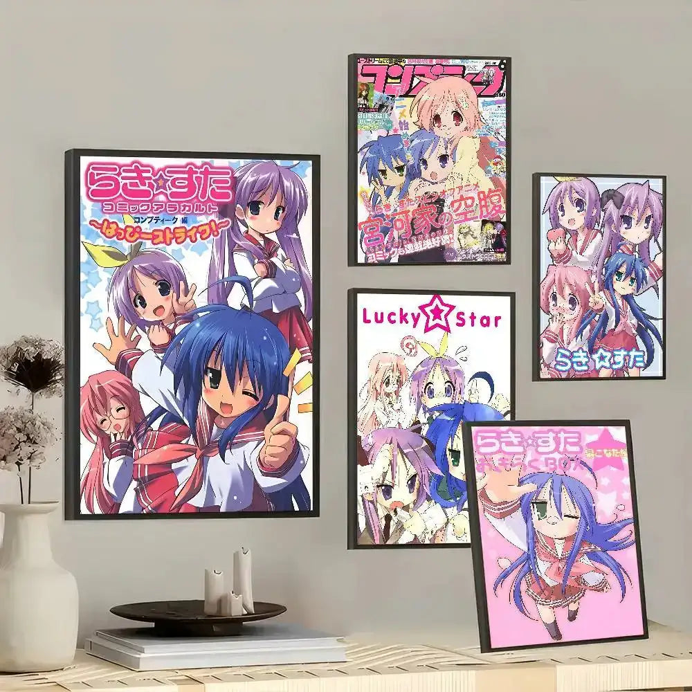 Anime Lucky Star Kawaii Home Decor Pooster by DSERS