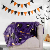 Christmas Blanket Soft, Decorative Blankets for Bed Cozy Throws for Sofa, Soft Plush Throw Embroidered Home Sweet Home - GiFTiFY