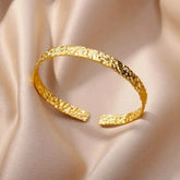Adjustable Gold Nefertiti Inspired Cuff Bracelet - GiFTiFY