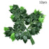 12pcs/Lot Artificial Leaf Fake Flower Decoration Home Wedding Party Scene layout DIY Simulation Plant Ficus Leaves Decor Acces - GiFTiFY