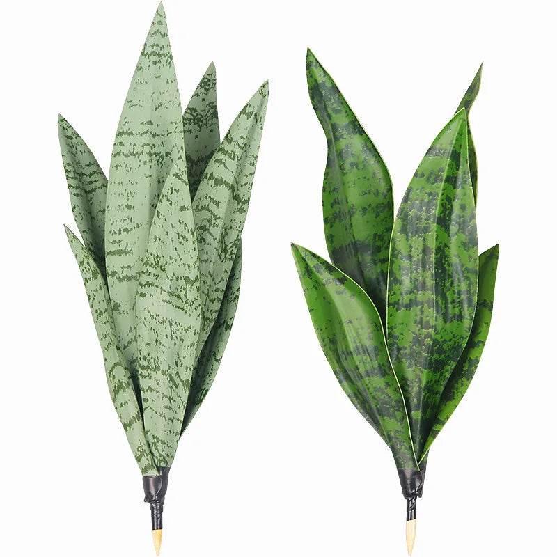 Artificial Succulents Plants House Decoration Accessori Tropical Fake Long Leaf Bonsai Hotel Party Home Decor Photo Props - GiFTiFY
