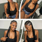 Cornrow Braids Wig Synthetic Full Lace Front Braided Wigs For Black Women 36 Inches Long Locs Goddess Braids Wig With Baby Hair GiFTiFY