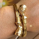Adjustable Gold Nefertiti Inspired Cuff Bracelet - GiFTiFY