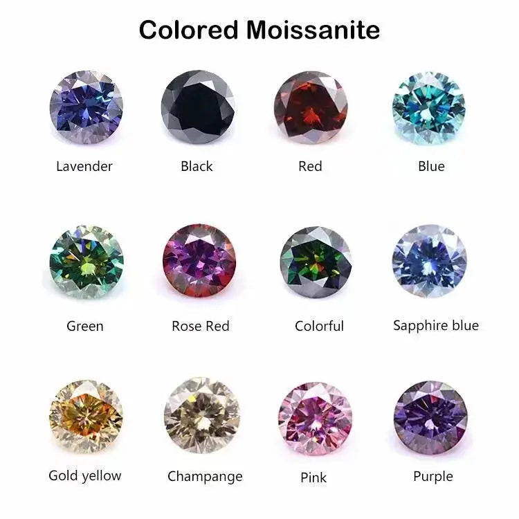 0.3-10ct Rare Oval Cut Moissanite Loose Stone Moissanite Diamond by DSERS