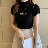 Elegant Turtleneck Summer Blouse for Women - GiFTiFY