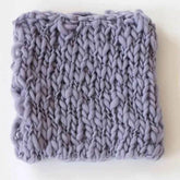 Wool Crochet Newborn Baby Girls Boys Blanket Newborn Photography Props,Crochet Knit Blanket Basket Background Filler 55*55cm - GiFTiFY