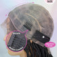 Synthetic Lace Braided Wigs Faux Locs Lace Front Wig for Women Butterfly Locs Braids Wig Long Dreadlocks Free Part 40 Inch