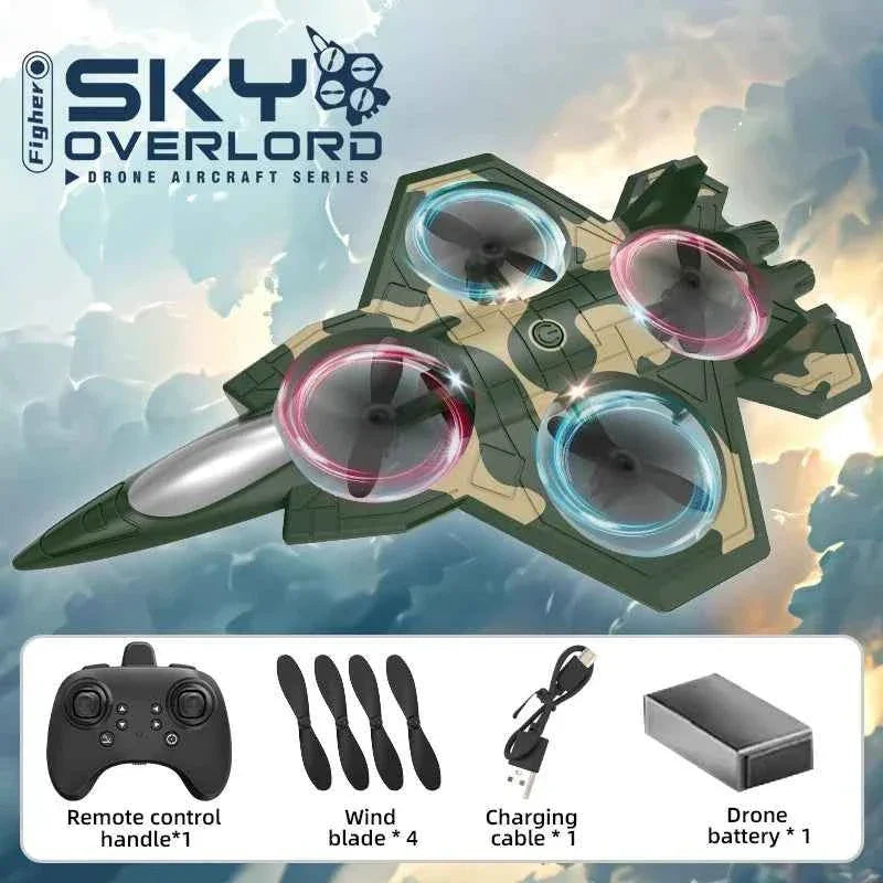 K500MAX Drone Fighter Jet 4k HD Professional Drone Camera WIFI Fpv Aircraft Quadcopte Aerial Photography Drone Birthday Toys Jet Fighter Toy by DSERS