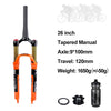 Bolany MTB Bicycle Fork Magnesium Alloy Air Suspension 26 27.5 29 Inch 32 HL RL100mm Bike Fork Lockout For Cycling Accessories - GiFTiFY