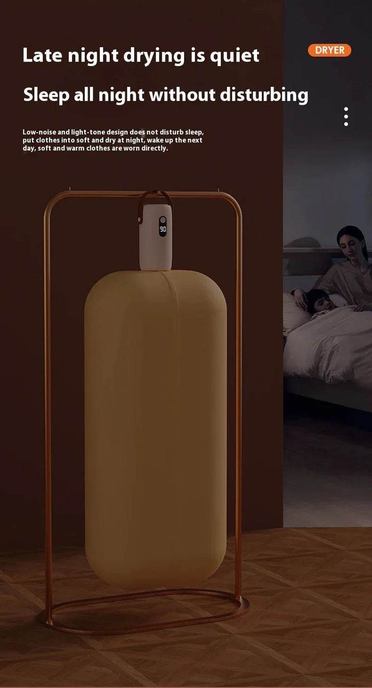 Portable Clothes Dryer Compact Electric Drying Machine for Home Foldable Clothes Dryer Convenient clothing drying in dormitories - GiFTiFY