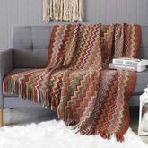Boho Bed Plaid Blanket Geometry Aztec Baja Blankets Ethnic Sofa Cover Slipcover Decor Throw Wall Hanging Tapestry Rug Cobertor - GiFTiFY
