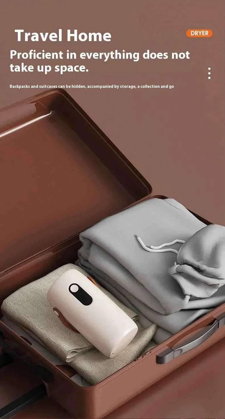 Portable Clothes Dryer Compact Electric Drying Machine for Home Foldable Clothes Dryer Convenient clothing drying in dormitories DSERS