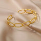 Adjustable Gold Nefertiti Inspired Cuff Bracelet - GiFTiFY