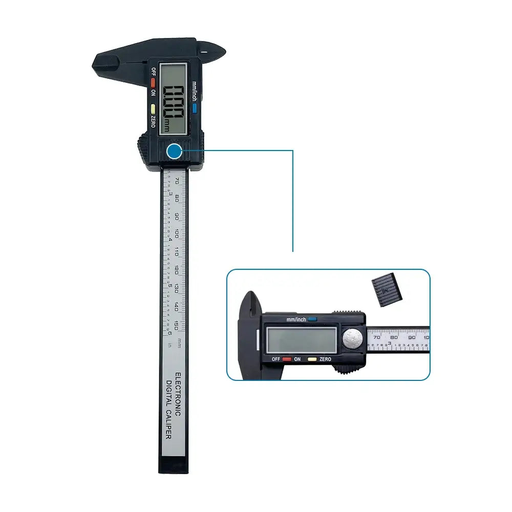 Electronic Digital Caliper with Jaws