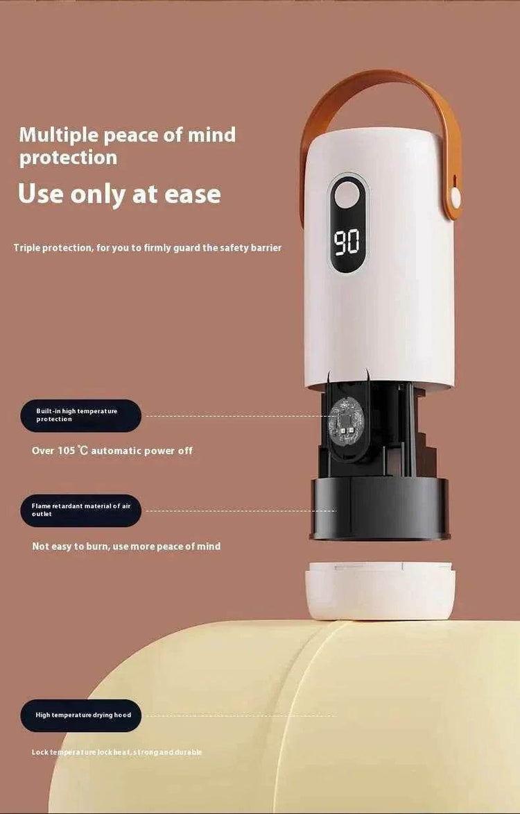 Portable Clothes Dryer Compact Electric Drying Machine for Home Foldable Clothes Dryer Convenient clothing drying in dormitories - GiFTiFY