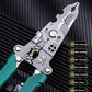 Multifunctional Wire Stripper with Electrical Test Pen Foldable Cable Cutter Crimper Tool, Electrical Folding Pliers for Cutting GiFTiFY