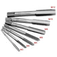 M3-M12 8/6 PCS Metric Hand Tap Set HSS Right-handed Tapping Drill Thread Punching Wrench Hand Tools Male to Make Thread in Steel GiFTiFY