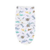 Newborn Baby Wrap Anti-Startle 2Pcs/Set Baby Swaddle Sleeping Cocoon Design 100%Cotton Baby Adjustable Blanket 0-6 Months - GiFTiFY