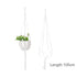 Hanging Plant Handmade Macrame Plant Hanger Flower Pot Planter Hanger Wall Decor Courtyard Garden Hanging Planter Hanging Basket - GiFTiFY