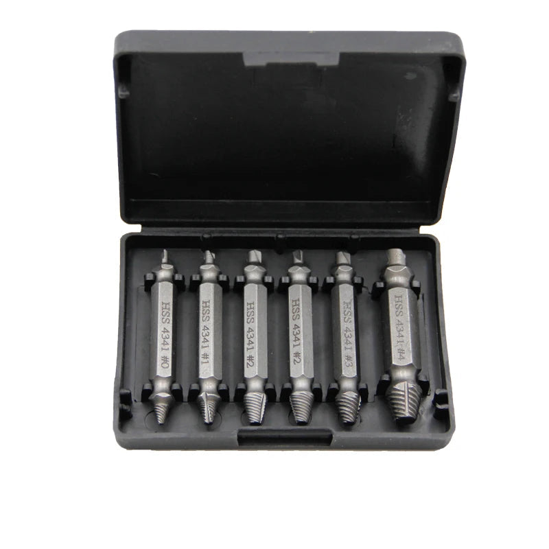 Extractor Double Head Screw Slide Tooth Removal Tool S2 Screwdriver Screwdriver Screwdriver Head Broken Wire Set GiFTiFY