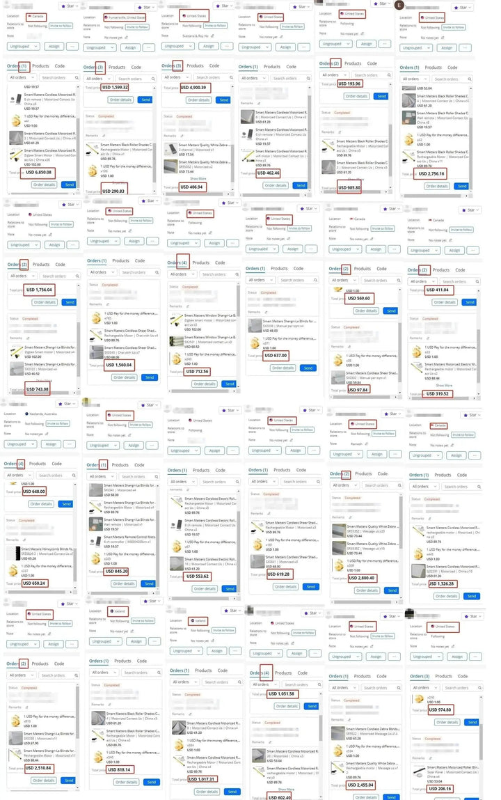 SmartMatters Electric Shangrila Blinds Smart Zigbee Blackout Zebra Shades for Windows and Doors Wifi Tuya Alexa Google Assistant - GiFTiFY