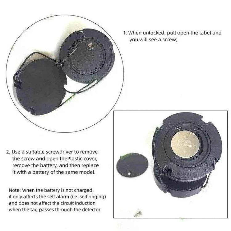 30 Pieces EAS Anti Theft Alarm Spider Wrap Tag Remove Spider Security Alarm Tag for Retail Shop