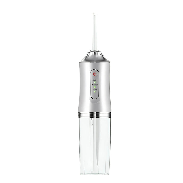 1 PCS Portable Water Floss USB Rechargeable Oral Irrigator 220ML Electric Tooth Cleaning Device 3 Modes Waterproof Irrigator - GiFTiFY