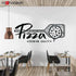 Pizzeria Wall Sticker Food Lover Wall Decal Vinyl Window Sticker Pizza Lover Decal food shop pegatinas de pared E880 - GiFTiFY