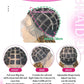 Synthetic Blonde Goddess Boho Box Braided Wigs For Women Braided Full Lace Wig With Curly Hair Ends Big Part Knotless Box Braids