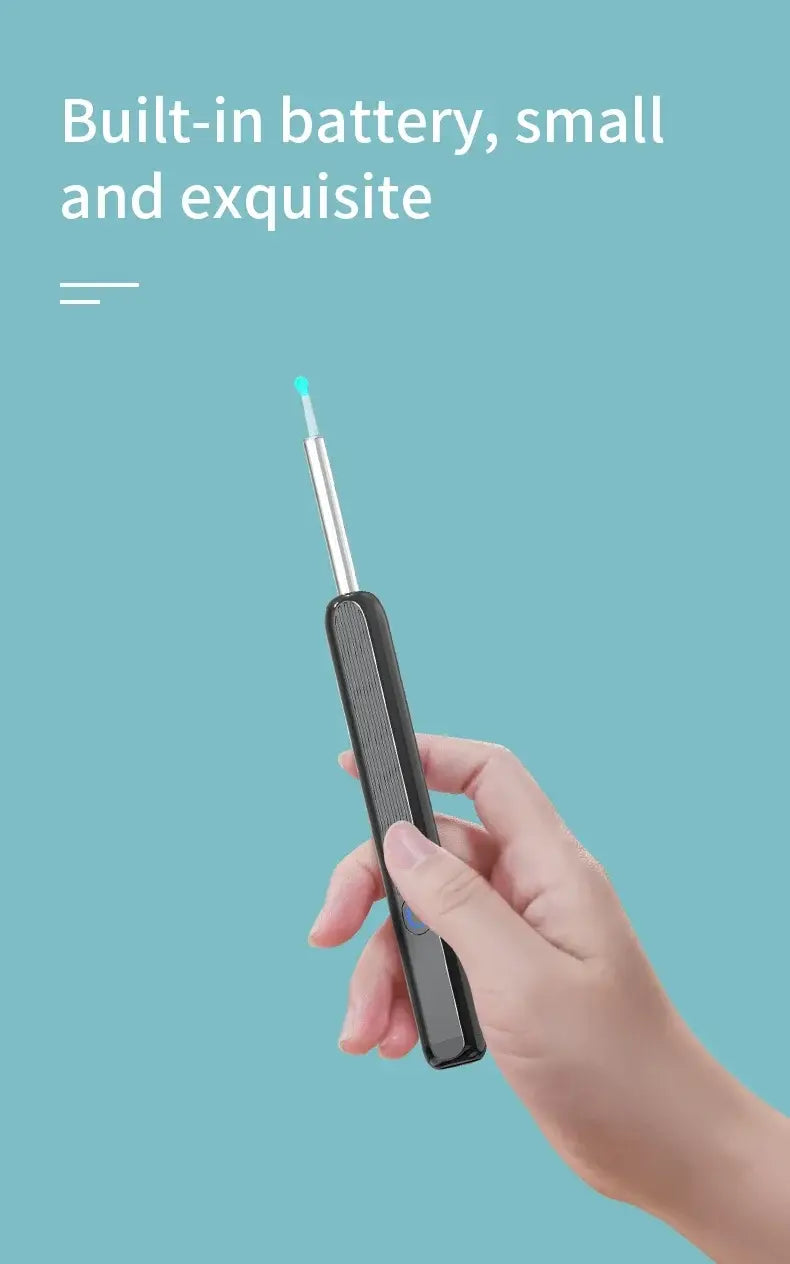 Wireless Ear Cleaning Mobile phone Link Camera LED light Wireless Ear Endoscope Earwax Cleaning