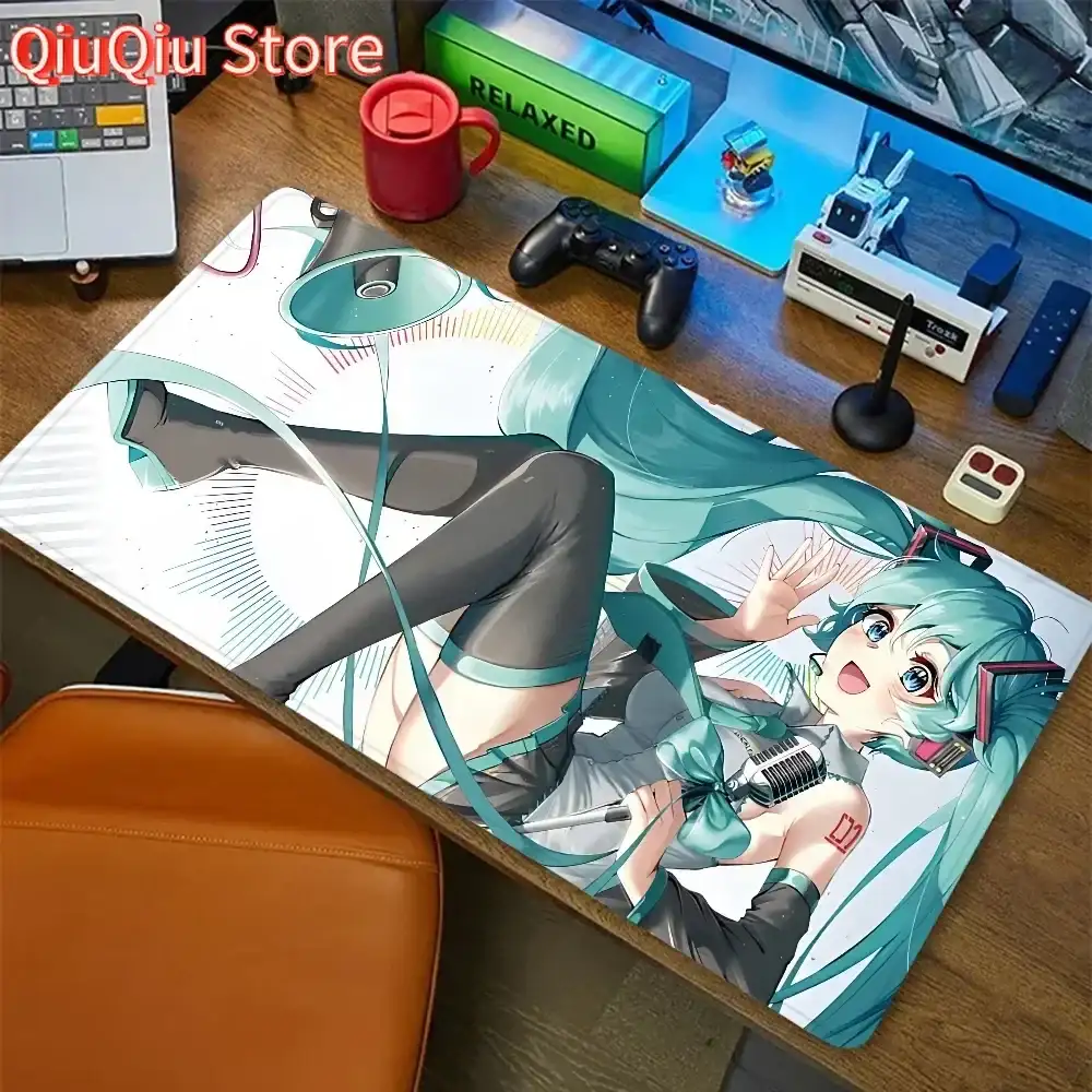 H-Hatsune M-Miku Mousepad Mousepad Mouse pads by DSERS